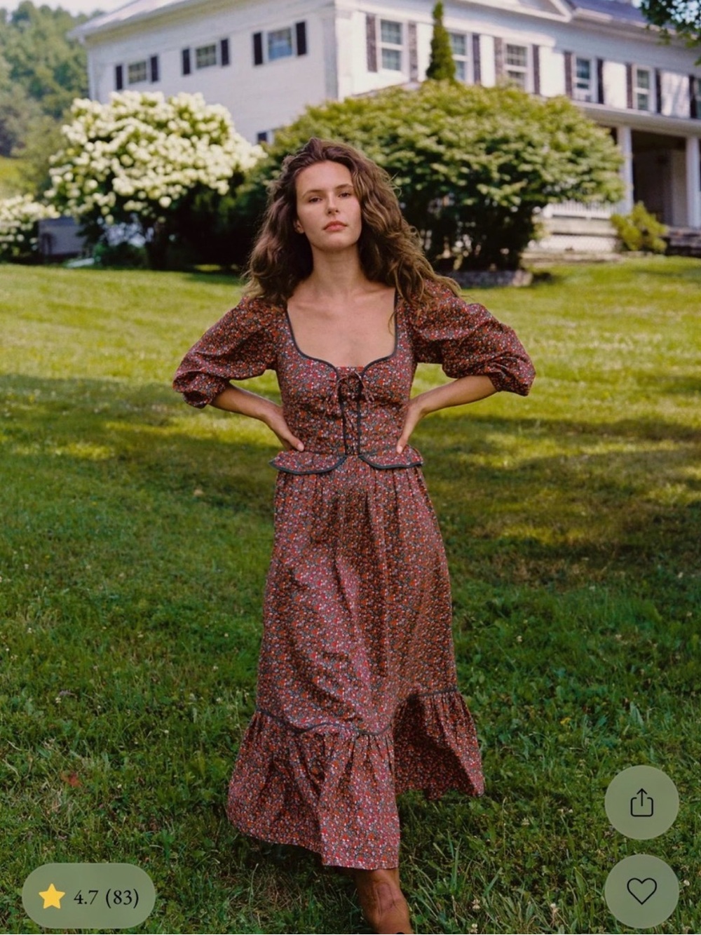 Christy Dawn narcissa apple harvest never worn Midi Dress